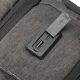 Mochila Travel Go Wanderlust Gris Oscuro 18 pulg compartimento acolchado portanotebook.expandible.