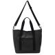 Bolso matero en tela impermeable. Manijas y cinta bandolera.Portanotebook interno. Tela impermeable