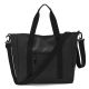 Bolso matero en tela impermeable. Manijas y cinta bandolera.Portanotebook interno. Tela impermeable