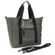 Bolso matero en tela impermeable. Manijas y cinta bandolera.Portanotebook interno. Tela impermeable