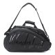 Bolso Padel 59x30x23cm. Dos compartimentos para paleta. Bolsillos con cierre laterales. Compartime