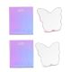 Espejo mariposa con pie x1u