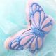 Esponja de baño con mariposas x1u