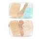 Set de viaje de ducha neceser esponja de baño cepillo esponja exfoliante x3u