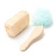 Set de viaje de ducha neceser esponja de baño cepillo esponja exfoliante x3u