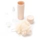 Set de viaje higienico neceser esponja de baño porta cepillo de dientes y spray x4u