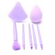 Set maquillaje brochas y esponjas packaging 7u