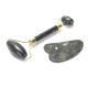 Set rodillo masajeador de jade y piedra Gua Sha x2u