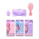 Set skincare de Vincha, cepillo y esponja x3u