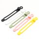 Set de 20 correas de silicona organizadoras cables Wanderlust 10.6x1.1cm - x1u