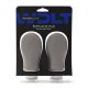 Set Envases Para Rellenar Viaje Gris x 2 Unidades de 90 ml de silicona y sopapa Wanderlust - x1u
