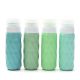 Set Envases Para Rellenar Viaje x 4 Unidades de 90 ml de silicona Wanderlust - x1u