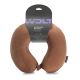 Almohadita de viaje Memory Foam Chocolate plegable Wanderlust 33x28cm; x1u