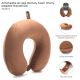 Almohadita de viaje Memory Foam Chocolate plegable Wanderlust 33x28cm; x1u
