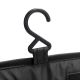 Neceser Wanderlust Negro con varios compartimentos con cierre y gancho para colgar 41x23.5x8.5cm -