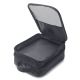 Organizador Wanderlust Gris oscuro con varios compartimentos con cierre 28.4x21x13.5cm - x1u