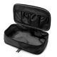 Organizador Wanderlust Negro con varios compartimentos con cierre 26x14x8.5cm - x1u