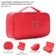 Organizador Wanderlust Cherry con varios compartimentos con cierre 26x14x8.5cm - x1u