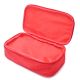 Organizador Wanderlust Cherry con varios compartimentos con cierre 26x14x8.5cm - x1u