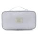 Organizador Wanderlust Gris con varios compartimentos con cierre 26x14x8.5cm - x1u