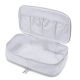 Organizador Wanderlust Gris con varios compartimentos con cierre 26x14x8.5cm - x1u