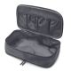Organizador Wanderlust Gris oscuro con varios compartimentos con cierre 26x14x8.5cm - x1u