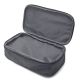 Organizador Wanderlust Gris oscuro con varios compartimentos con cierre 26x14x8.5cm - x1u