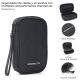 Organizador de cables y accesorios con multiples compartimentos Wanderlust 19x3.5x12cm - x1u
