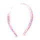 Vincha infantil rigida plastica lentejuelas x1u
