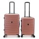 Set valijas 24 y 20 pulg SKR ABS Rose,4 ruedas dobles, con expansion y cerradura de combinacion y