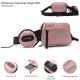 Riñonera mascotas Dogo SKR con porta botella y pocuh para bolsas sanitarias 19x13x4.5cm x1u