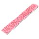 Lima para uñas rectangular estampada x1u