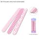 Set lima para uñas recta estampada x3u