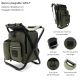 Banco plegable WDLT con mochila conservadora incorporada. ABIERTO 35x28x41cm PLEGADO 50x35x5cm x1u