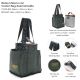 Bolso Matero con Cooler Bag desmontable CONSERVADORA: 26cm x 21cm x 9cm BOLSO: 26c x 20cm x 28cm x1