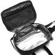 Morral sling WDLT con forreria isotermina y abrojos para el caño de la bici 35x30x15cm x1u