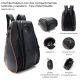 Mochila Paletero Padel con dos compartimentos laterales para raquetas y zapatero. Tela impermable.