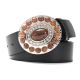 Cinto boho hebilla con piedras SKR 3.8cm x1u