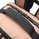 Mochila Travel SKR Camel con apertura frontal,compartimento portanotebook,bolsillo lateral antirro
