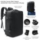 Mochila Travel WDLT Negro compartimento acolchado portanotebook 15,6 pulg, expandible,zapatero,corr
