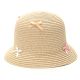 Sombrero nena bombin con moñitos SKR x1u