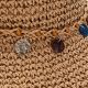Sombrero mujer bombin caracolas SKR x1u