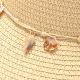 Sombrero mujer capelina con caracolas SKR x1u