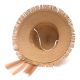 Sombrero mujer capelina borde desflecado SKR x1u