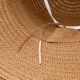 Sombrero mujer capelina borde desflecado SKR x1u