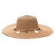 Sombrero mujer capelina con piedritas SKR x1u