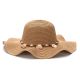 Sombrero mujer capelina piedritas SKR x1u
