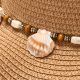 Sombrero mujer capelina piedritas SKR x1u