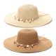 Sombrero mujer capelina con caracolas SKR x1u