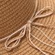 Sombrero mujer capelina con caracolas SKR x1u